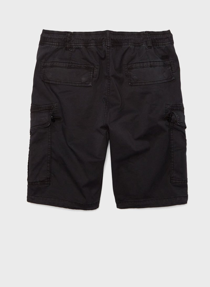 Pocket Detail Drawstring  Shorts