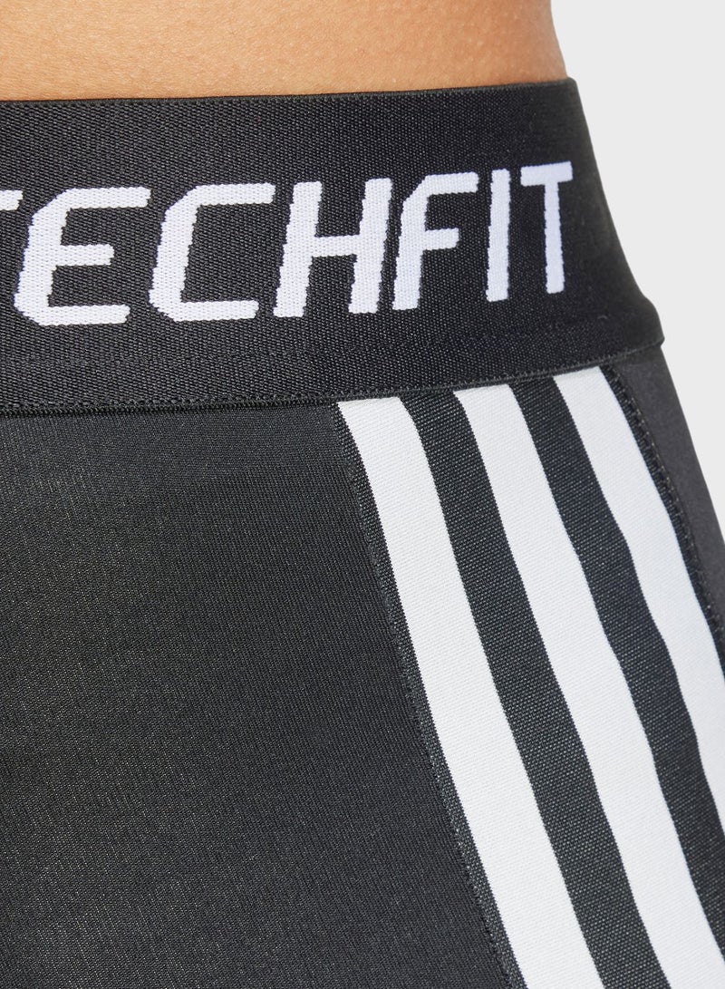 Techfit Compression 3 Stripe Shorts