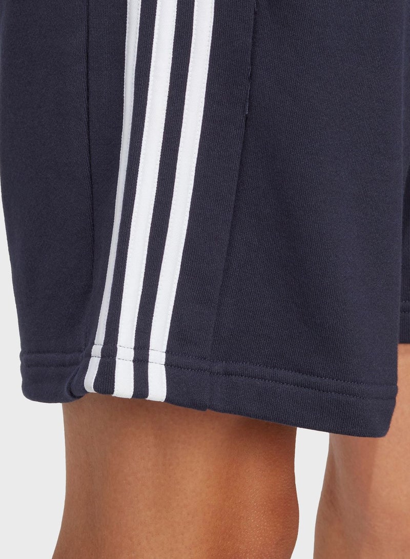 Essentail French Terry 3 Stripe Shorts