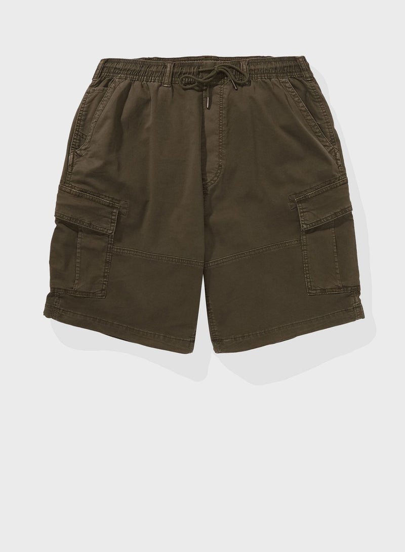 Pocket Detail Drawstring  Shorts
