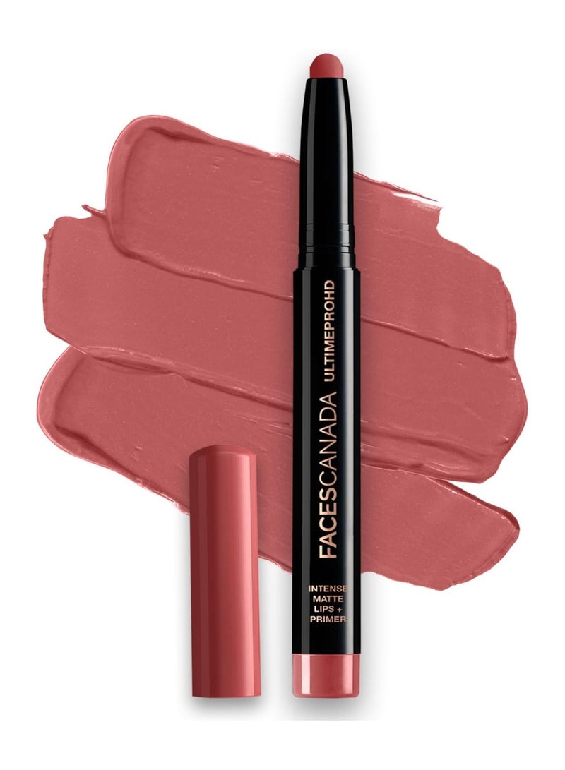 Facescanada HD Intense Matte Lip Primer - Tea Rose 10,1.4g