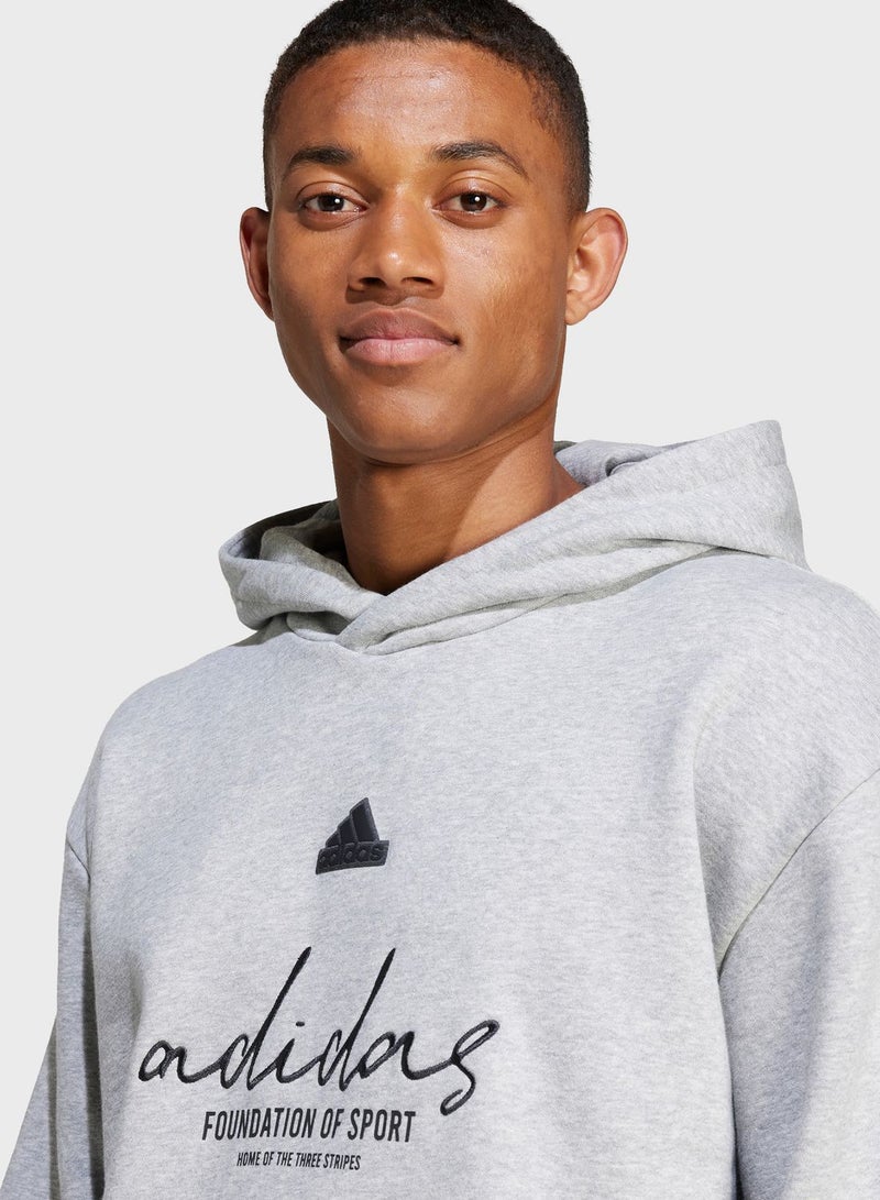 Brand Love Fleece Hoodie