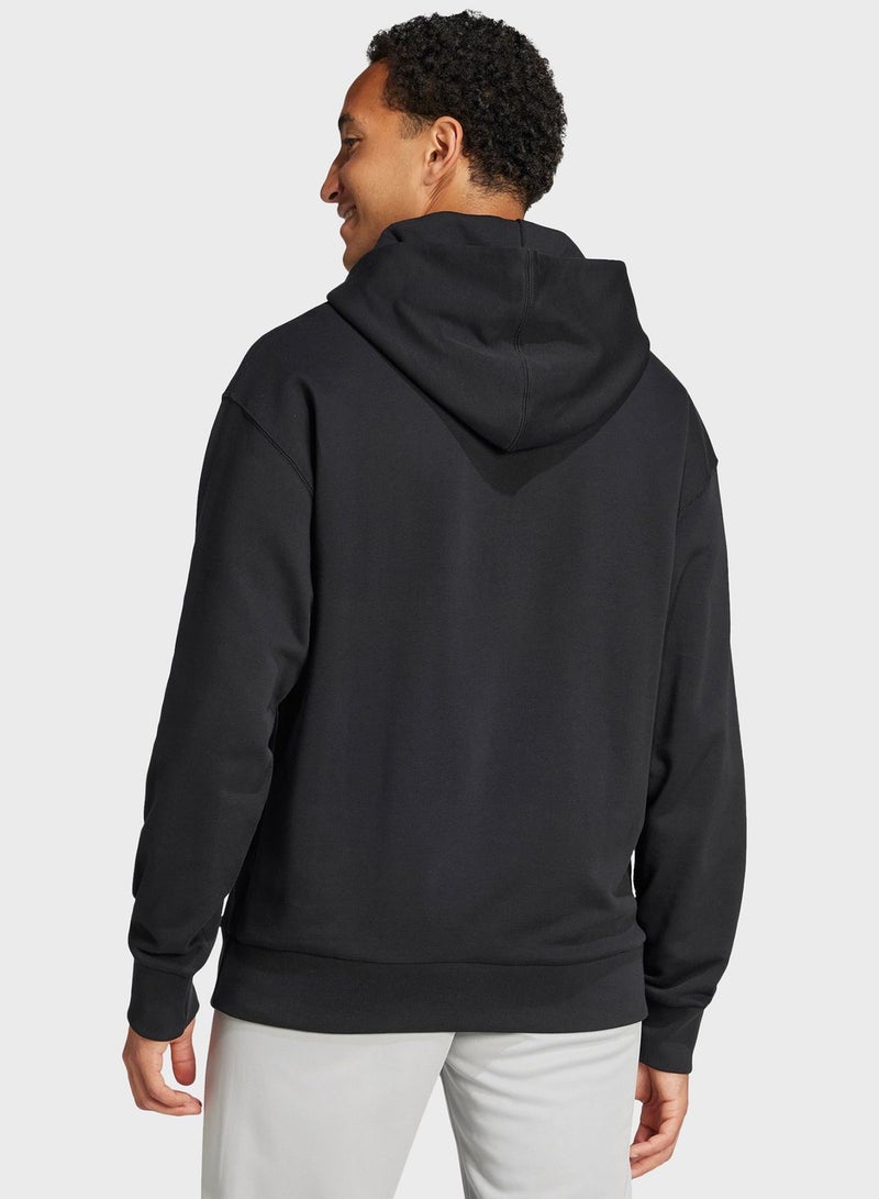 Bloom Sky Print French Terry Hoodie