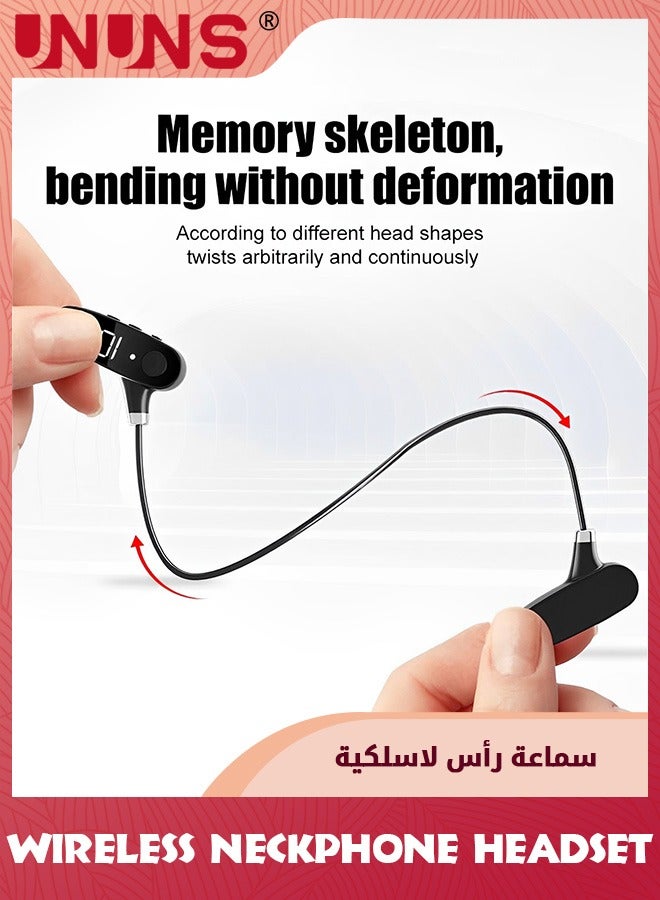 Bone Conduction Headphones,Wireless Air Conduction Earphones Bluetooth 5.3 Headset,HiFi Stereo Sound Open Ear Headphone,Waterproof Sports Headset With Digital Display,For Running Cycling Hiking
