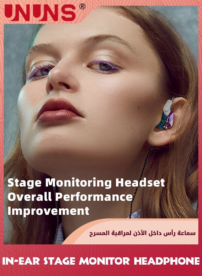 In Ear Headphones,Type C Earbuds Wired Earphone,USB C Headphones,DJ Stage Earbuds,Noise Isolating Headset for Running Gym Workouts,USB Type C Headset With Microphone/3-Button Remote,Purple 1.2M