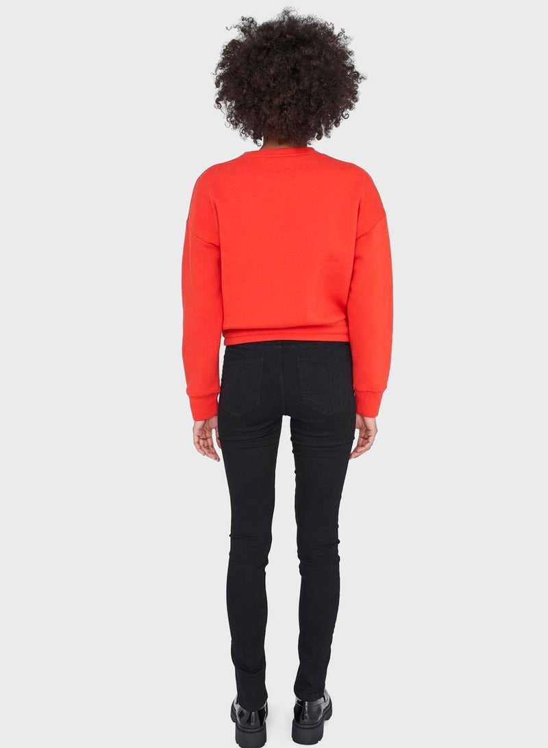 Nora Waist Tie Sweatshirt