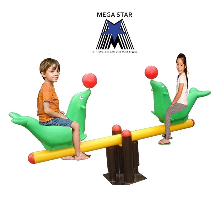 Megastar  see saw Seal Rocker Metal- 2 seats 244*43*130cm