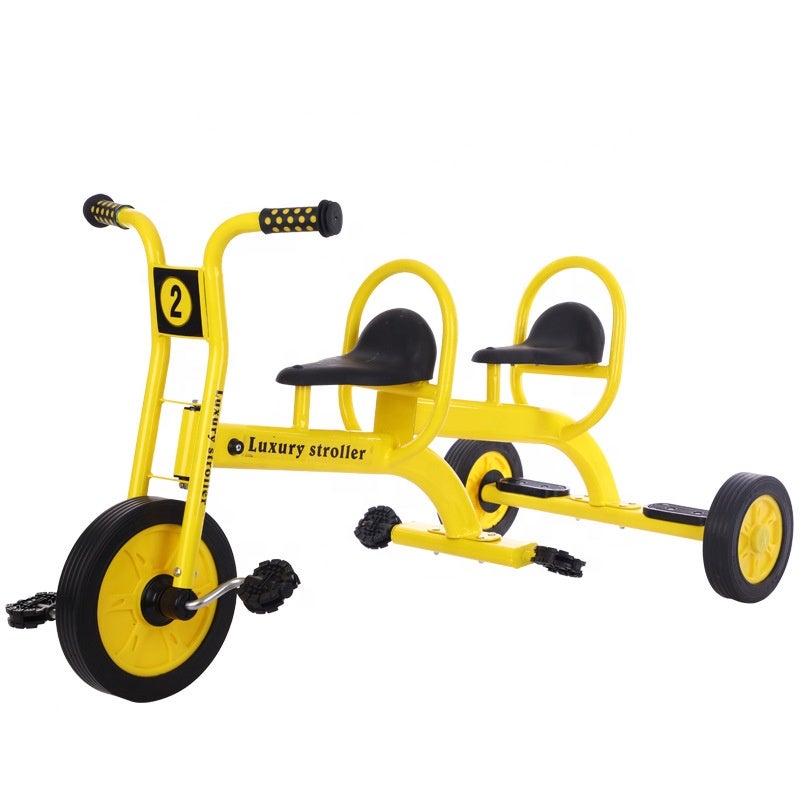 Megawheels Kids 2 seater Metal Tricycle For parks and Amusement centres and Outdoors 112x50x60cm