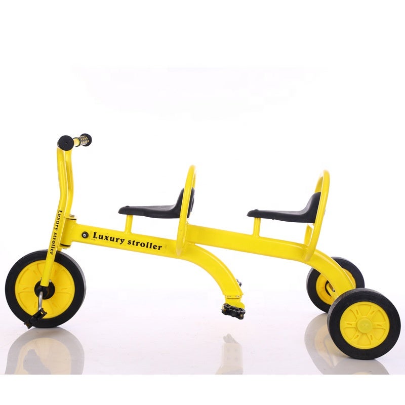 Megawheels Kids 2 seater Metal Tricycle For parks and Amusement centres and Outdoors 112x50x60cm