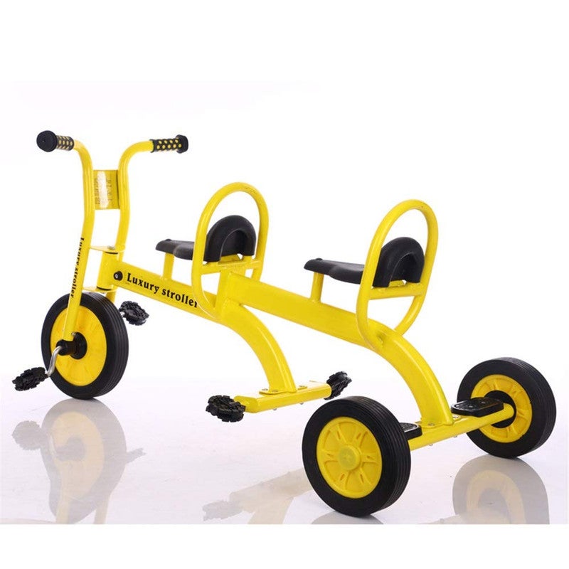 Megawheels Kids 2 seater Metal Tricycle For parks and Amusement centres and Outdoors 112x50x60cm