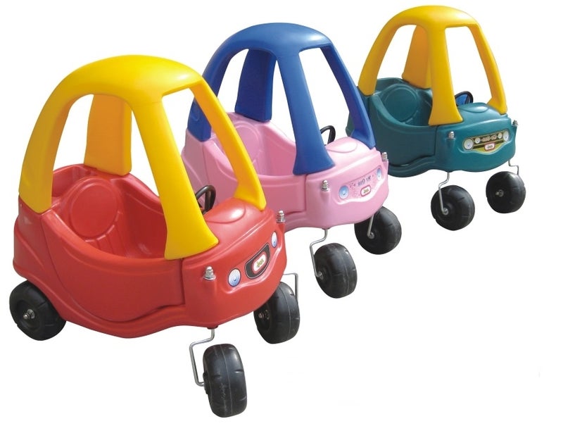 Ride On Megastar Foot to Floor Car Trucky With Openable doors- Assorted Colors 82X44X82cm