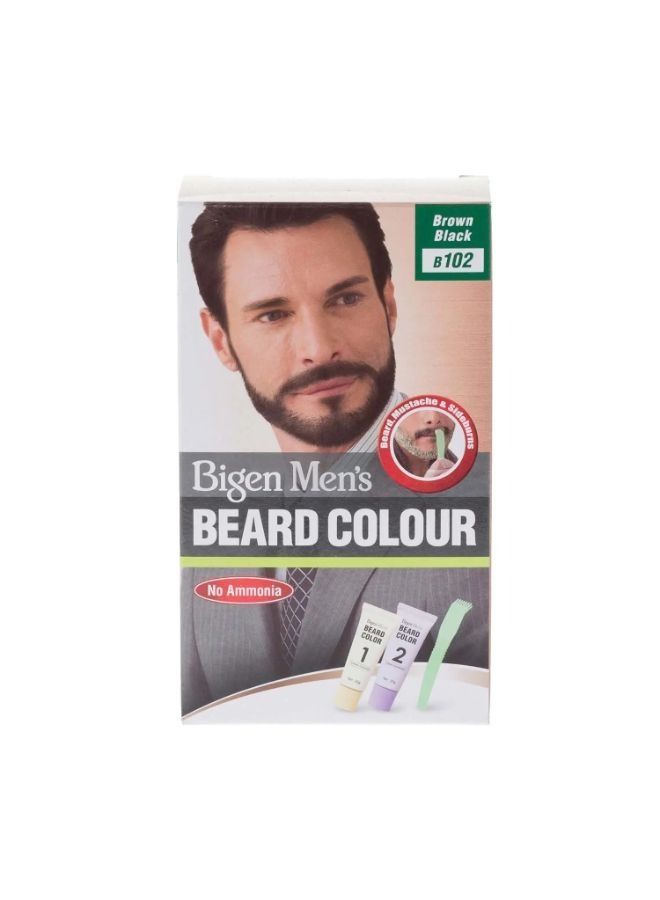 Men's Beard Colour Brown Black B102