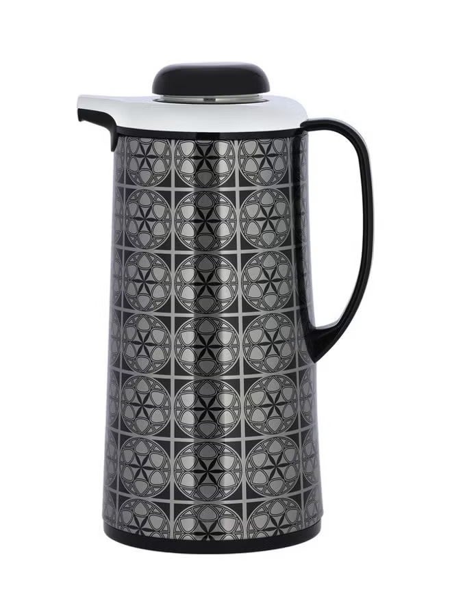 Stainless Steel Vaccum Flask Black/Grey 14.5x14.5x32.5cm