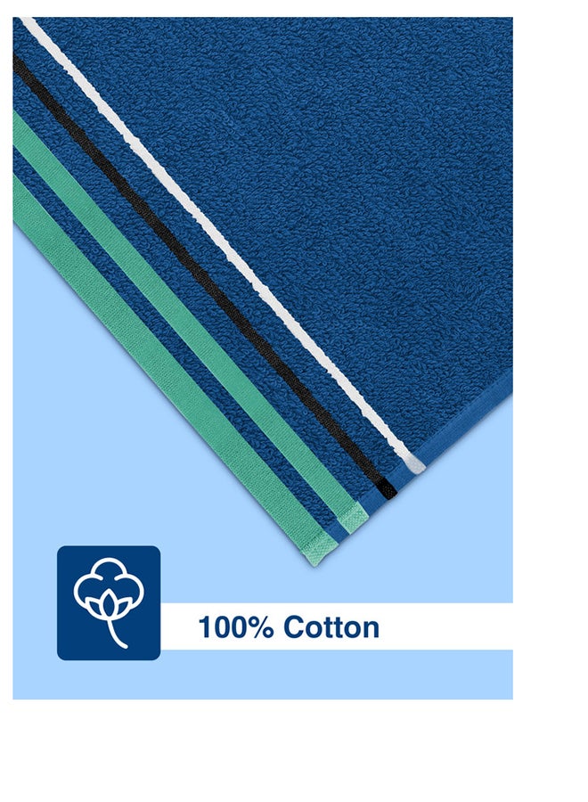2 Piece Bath Towel 450 GSM 100% Cotton Terry 90x165 cm -Soft Feel Super Absorbent Quick Dry