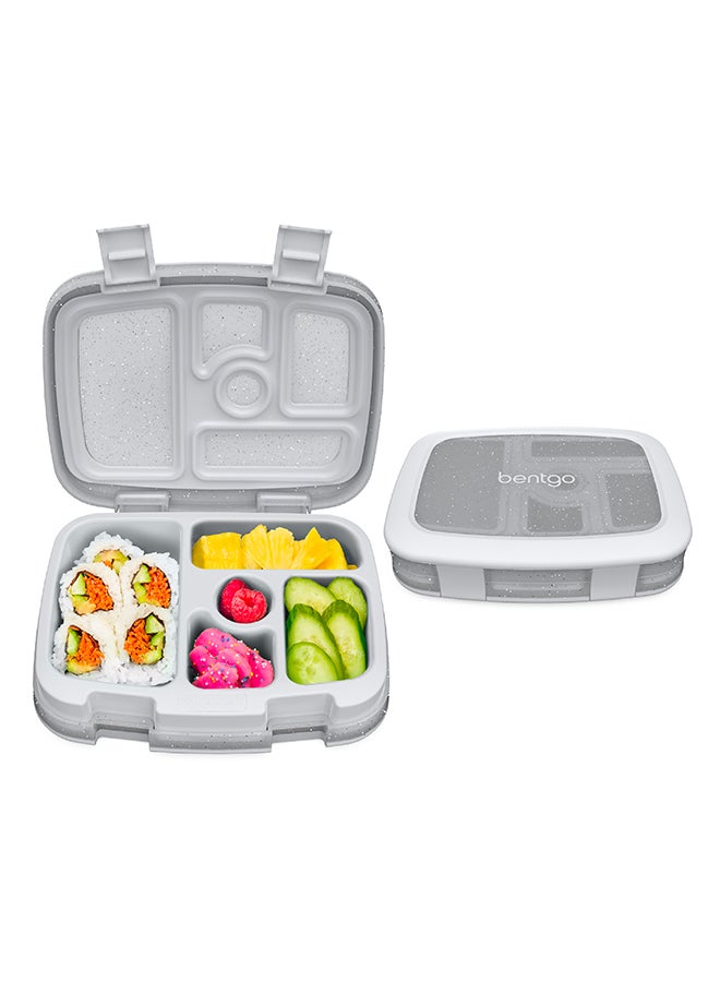 Kids Glitter Lunchbox - Silver