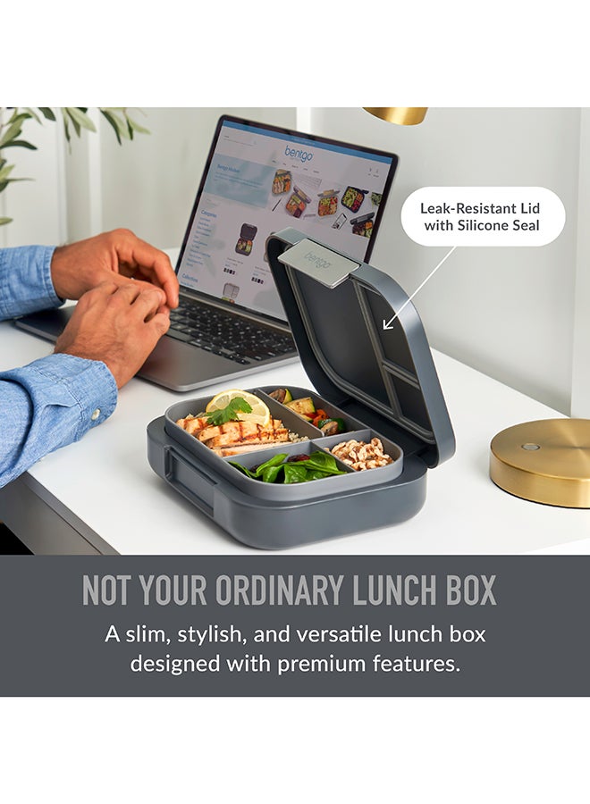 Modern Adult Lunchbox 850 Ml - Dark Grey