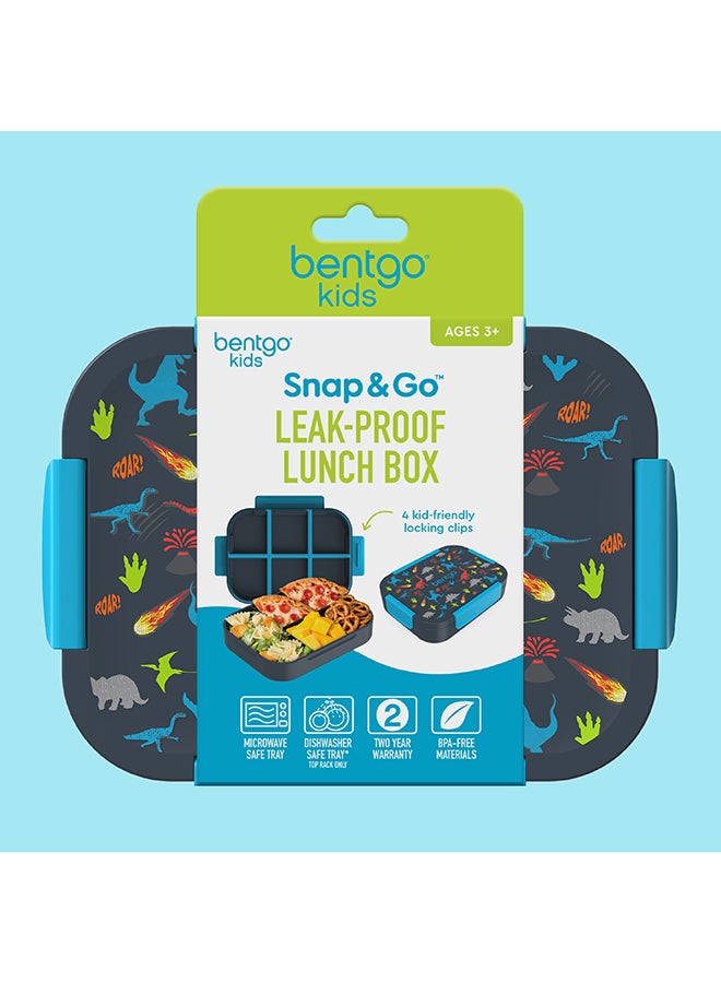 Kids Prints Slim Lunchbox - Dino