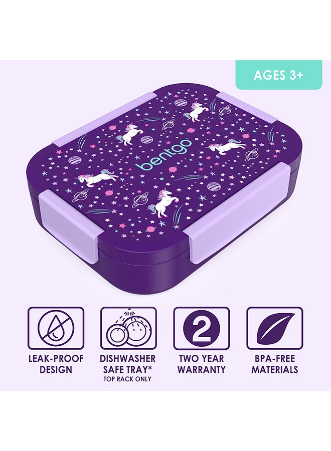 Kids Prints Slim Lunchbox - Unicorn