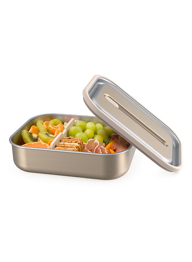 Stainless Steel Leak Proof Lunch Box - Gold