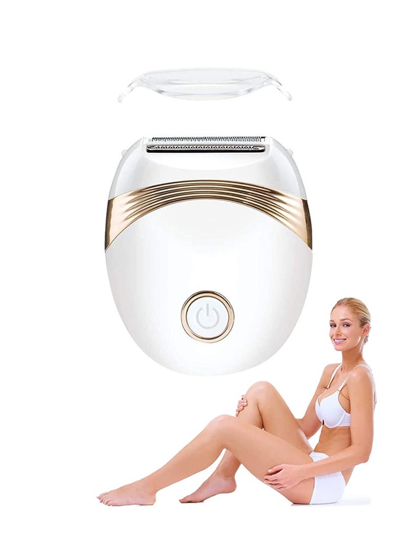 Electric Epilator, Portable Waterproof Painless Electric Razor, USB Rechargeable Ladies Cordless Epilator, Bikini Trimmer Wet & Dry Arms Bikini Legs Underarms