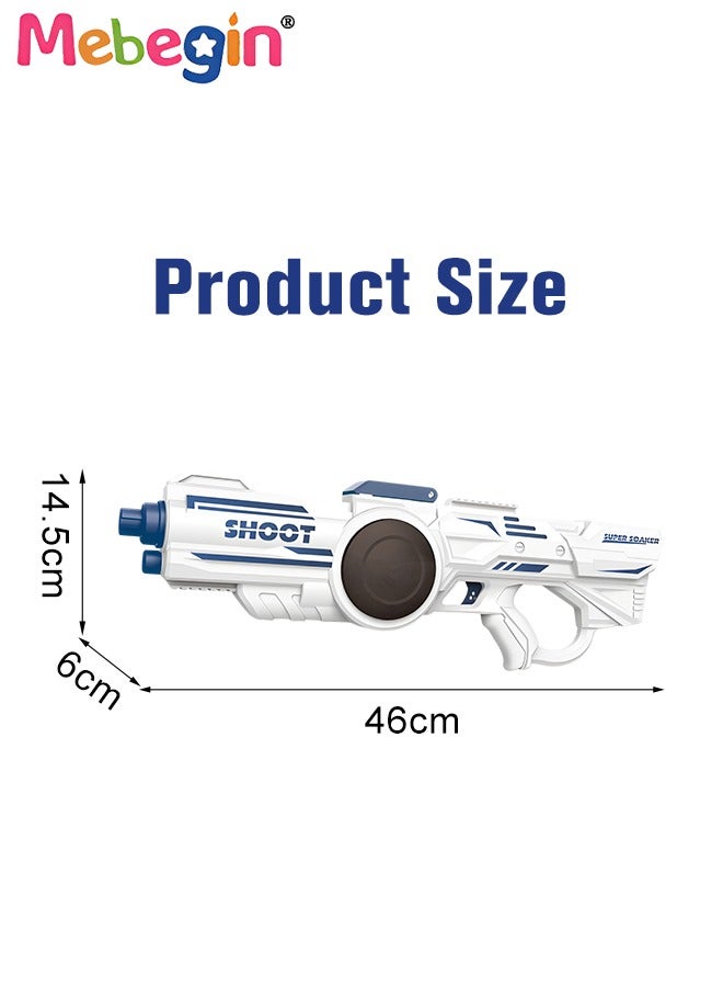 46*6*14.5cm Water Syringe, Large Capacity Electric Water Syringe, Hydraulic Giant with Long Rang, Automatic Continuous Water Blaster, Suitable for Swimming Pool Party, Family Fun, Camping and Outdoor Activities, Ideal Gift for Kids