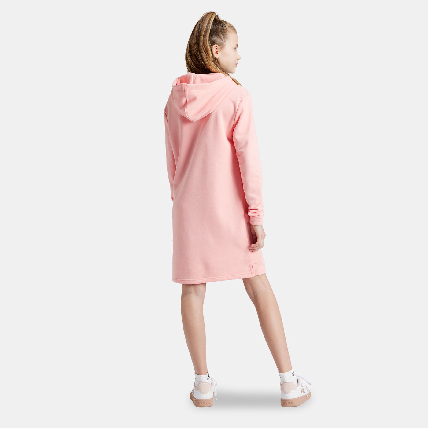 Kids' Brand Love Hooded Dress