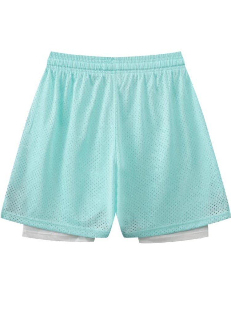 New Three Point Sports Vacation Two piece Basketball Shorts