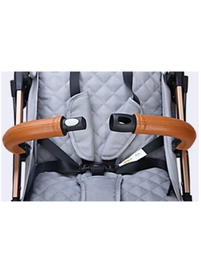 Foldable Travel Pram Baby Stroller For 6Month+, Grey