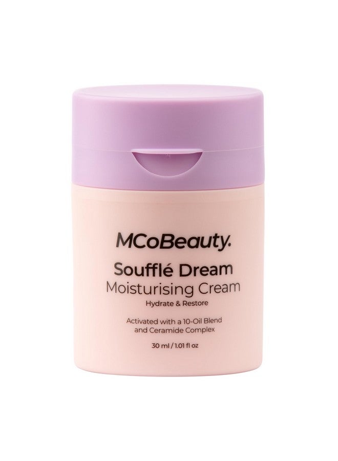 Souffle Dream Moisturizing Cream Nourishing Hydration For Supple Skin Vegan Cruelty Free Cosmetics