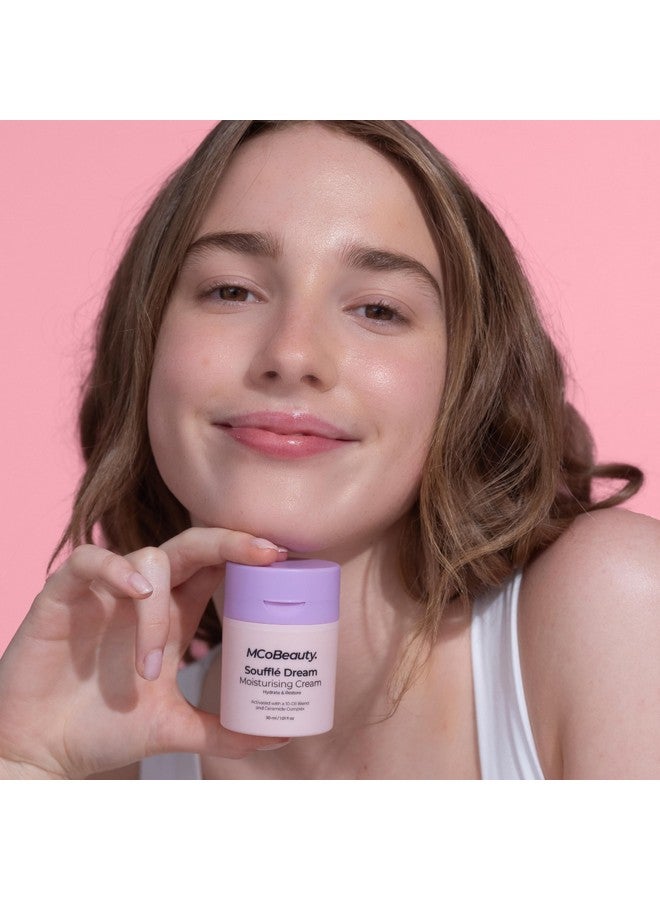 Souffle Dream Moisturizing Cream Nourishing Hydration For Supple Skin Vegan Cruelty Free Cosmetics
