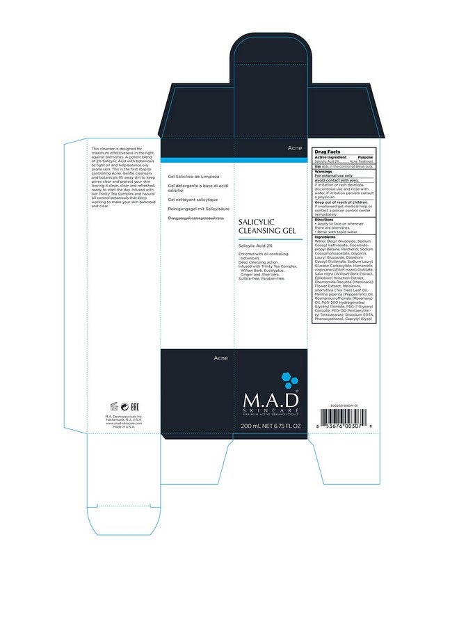 Antiacne Duo Set Salicylic Cleansing Gel Breakout Control Daily Moisturizer