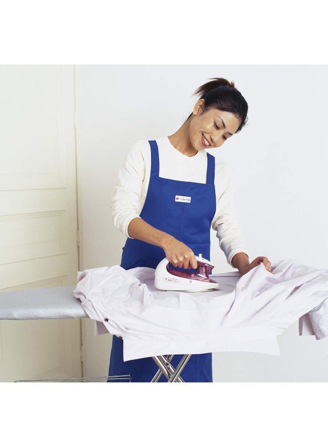 Ironing Board Cover And Pad For Extra Wide 18 X 49 Ironing Boards, Premium Heavy Duty 3-Layer Silicone Coated Cover With 2Mm Foam And 4Mm Felt, Resists Scorching And Staining