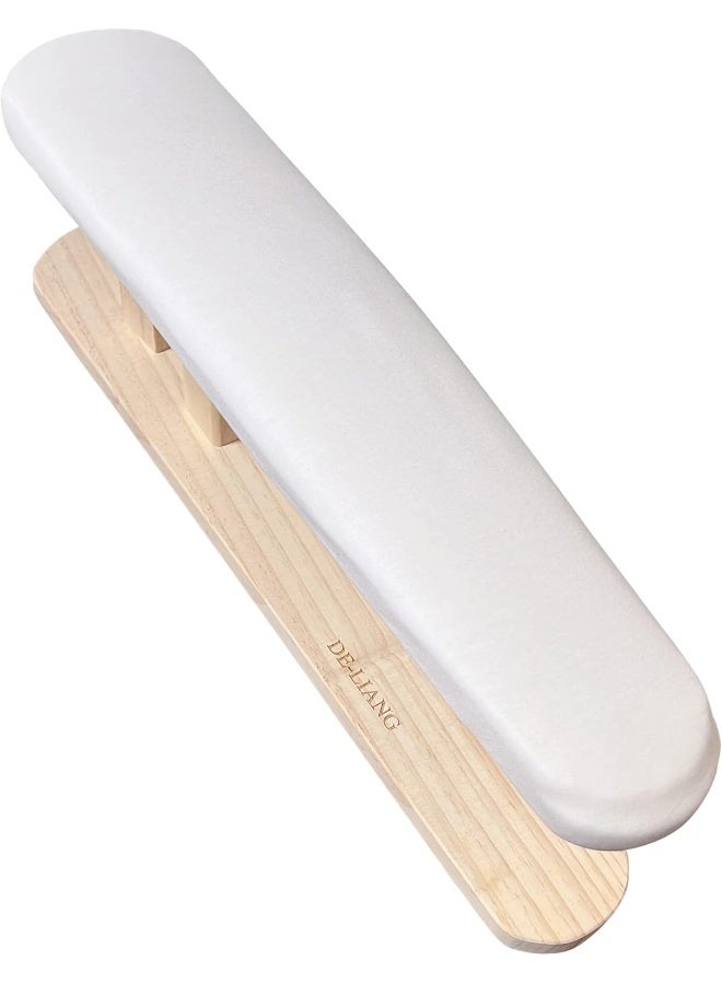 De-Liang  Padded Chest And Sleeve Tailor Ironing Board Long With Wooden Base For Household Tools, Tailor Dress Forms, Travel Use