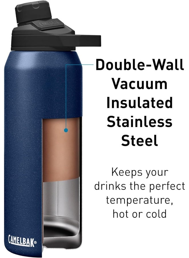 Water Bottle Chute Mag Sst Vacuum Insulated 20Oz, Navy