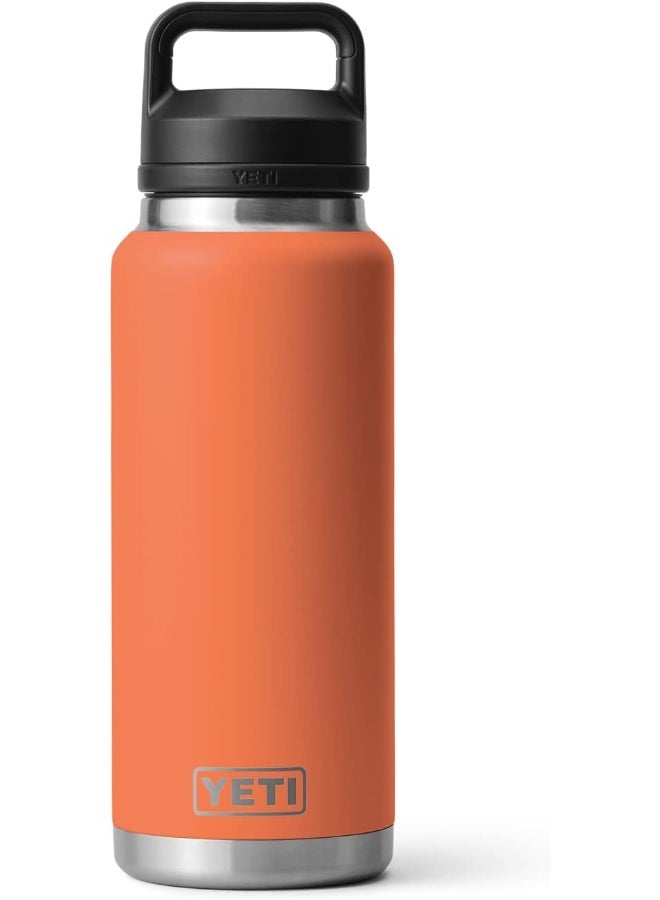 Rambler 36 Oz Bottle, Vacuum Insulated, Stainless Steel With Chug Cap, High Desert Clay