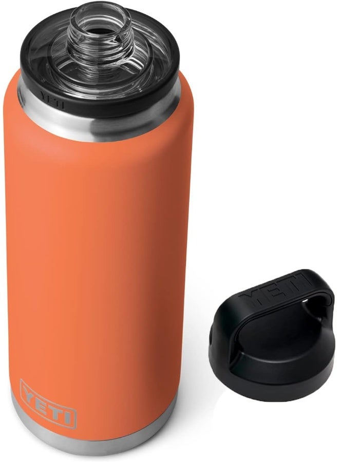 Rambler 36 Oz Bottle, Vacuum Insulated, Stainless Steel With Chug Cap, High Desert Clay