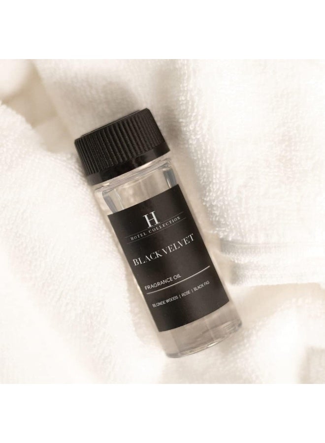 Hotel Collection - Black Velvet Essential Oil Scent - Luxury Hotel Inspired Aromatherapy Scent Diffuser Oil - Zesty Citrus, Juicy Black Fig, And Floral Rose - For Essential Oil Diffusers - 120Ml