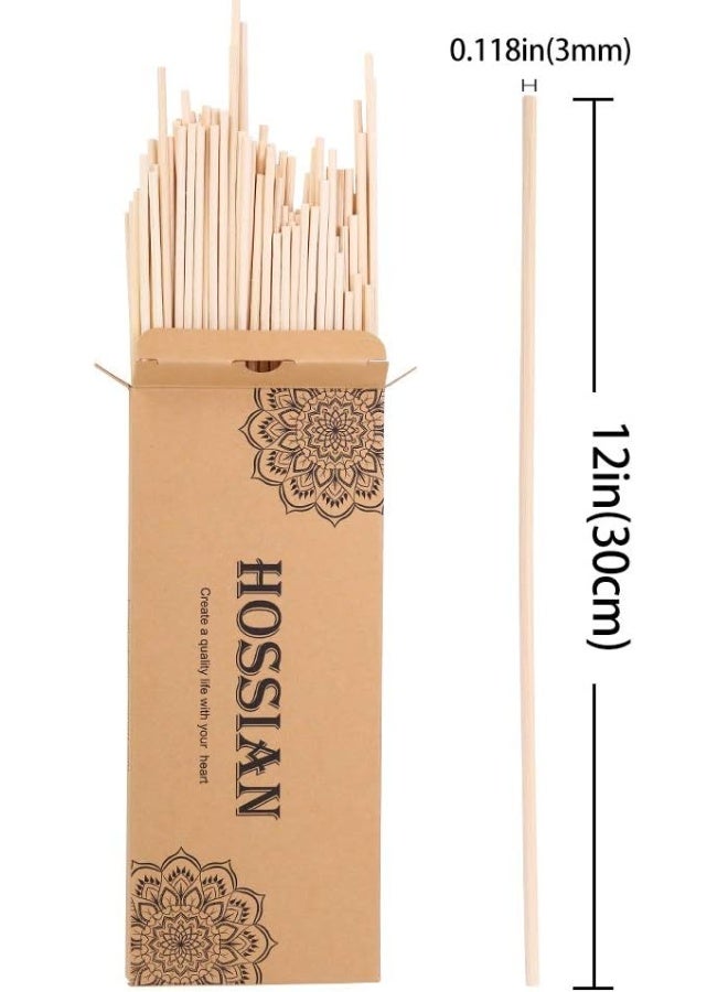 12 Inch Reed Diffuser Sticks, Aroma Diffuser Sticks For Aroma Fragrance (60 Pieces)