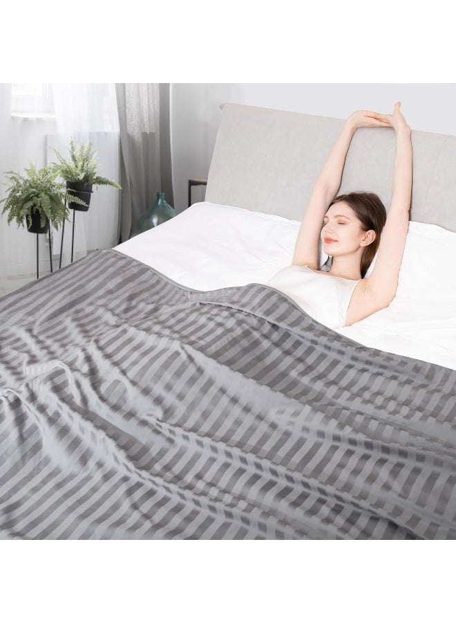 Revolutionary Cooling Blanket King, Absorbs Heat To Keep Body Cool For Night Sweats, Double Sided Arc-Chill 3.0 Cool Fiber Q-Max>0.5, Lightweight Summer Cold Blankets Sleeping 90“ X 108”