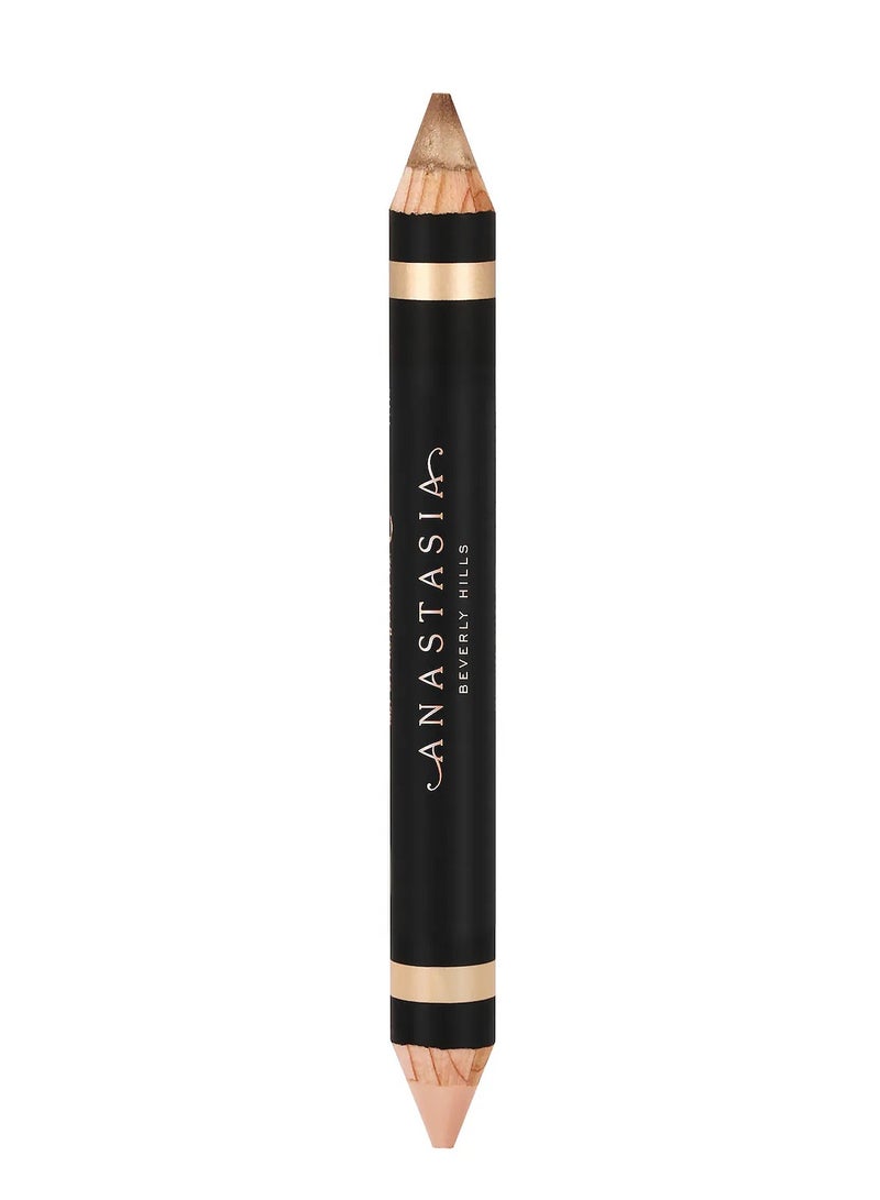 Highlighting Duo Pencil, Matte Shell / Lace Shimmer, 5g Multicolour