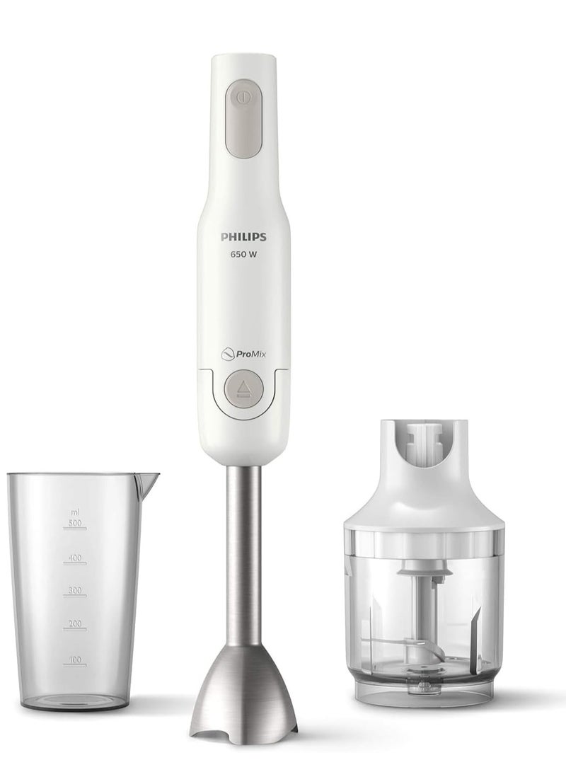 Philips 650W with metal bar, promix, 0.5l, compact chopper, white, 3-pin HR2535/01 8710103929796 متعدد