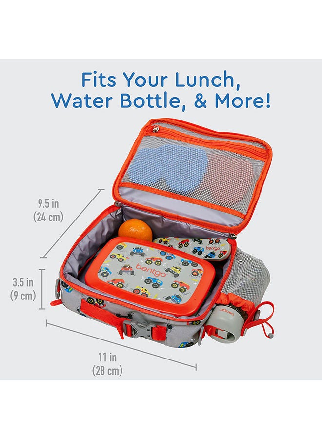 Kids Prints Lunch Bag - Trucks