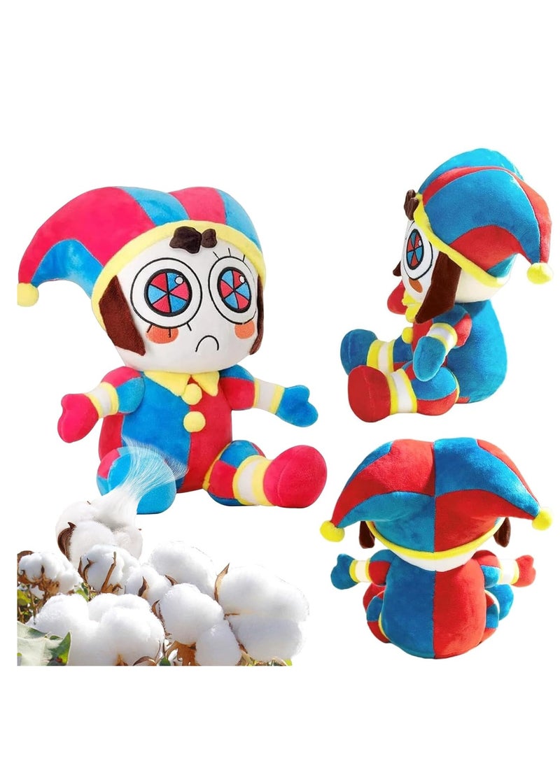 2 Pack The Amazing Digital Circus Plush Pomni and Jax Plushies Toy for TV Fans Gift Cute Stuffed Figure Doll for Kids Adults and Youth Fans