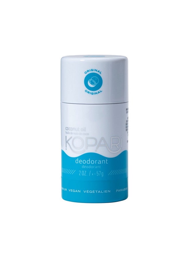 Aluminum Free Deodorant With Organic Coconut Oil Original Scent 2.0 Oz