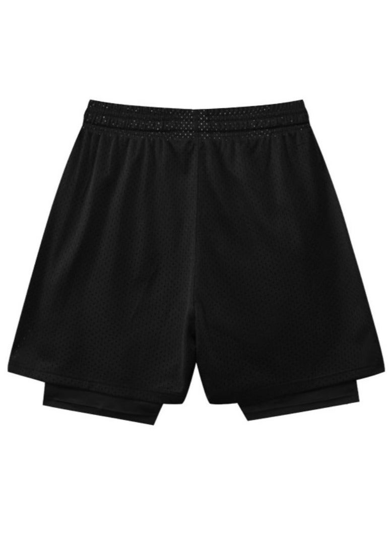 New Three Point Sports Vacation Two piece Basketball Shorts