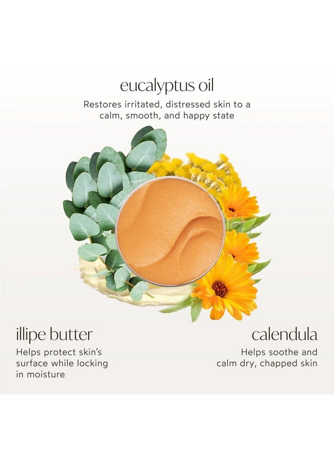 True Botanicals Natural Everything Rescue Balm | Soothe, Calm & Restore Dry Skin | Full Body Moisture | Calendula, Eucalyptus & Illipe Butter | Dermatologist Tested, All Natural, Vegan | 1.7oz | 50 ml