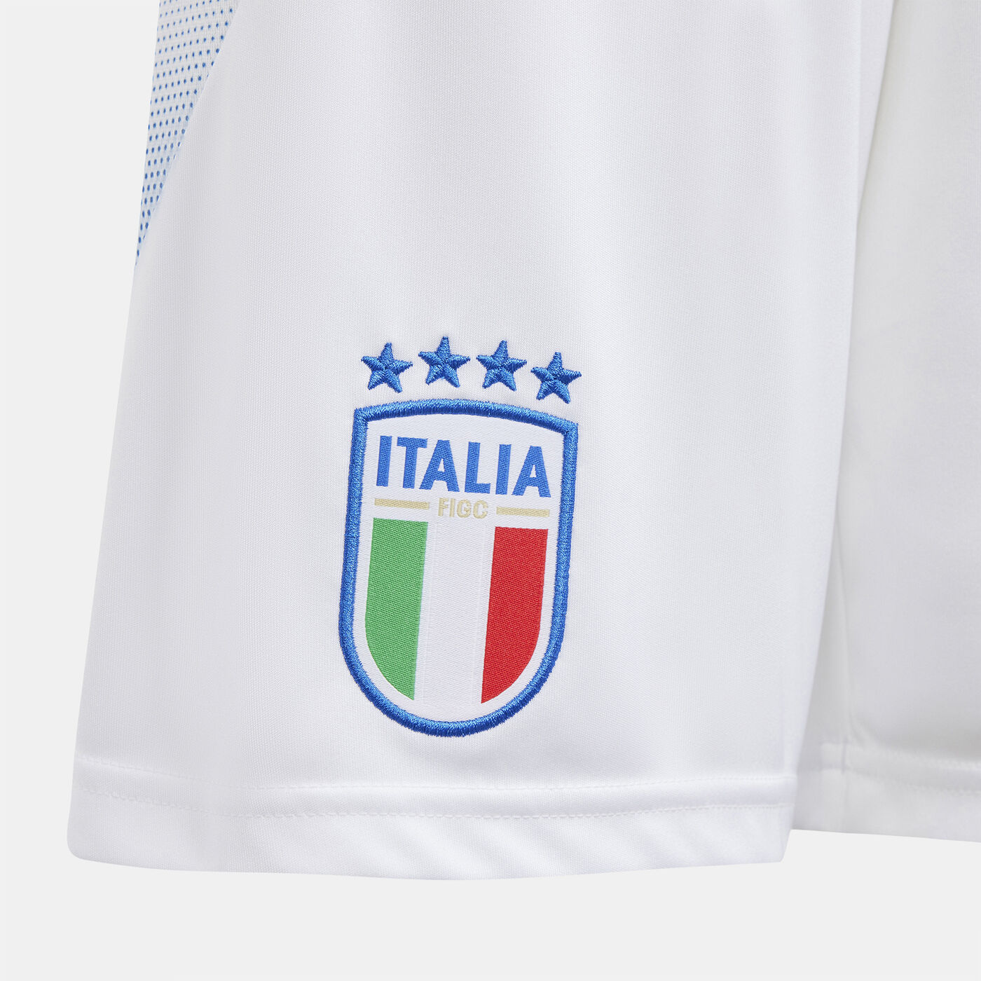 Kids' Italy Replica Home Football Shorts - 2024