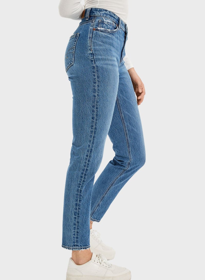 High Waist Mom Jeans