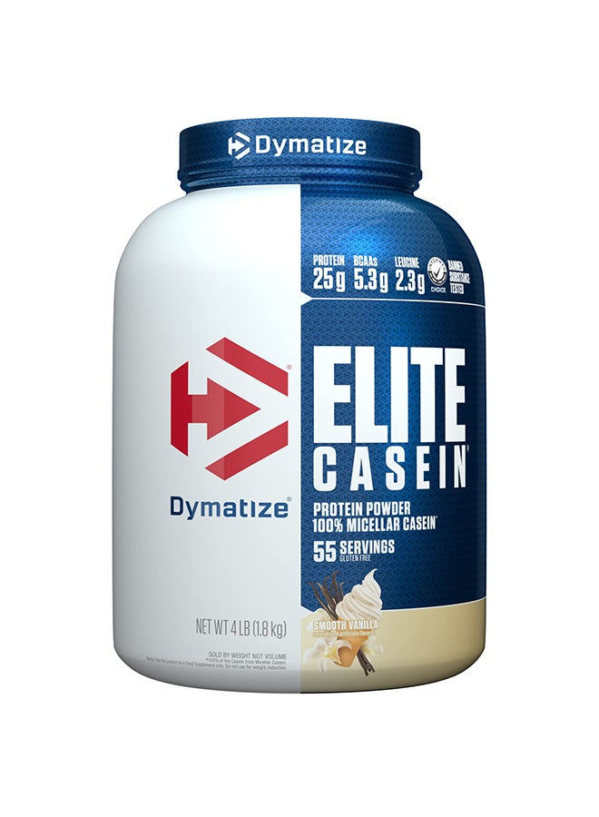 ELITE CASEIN SMOOTH VANILLA 4LB