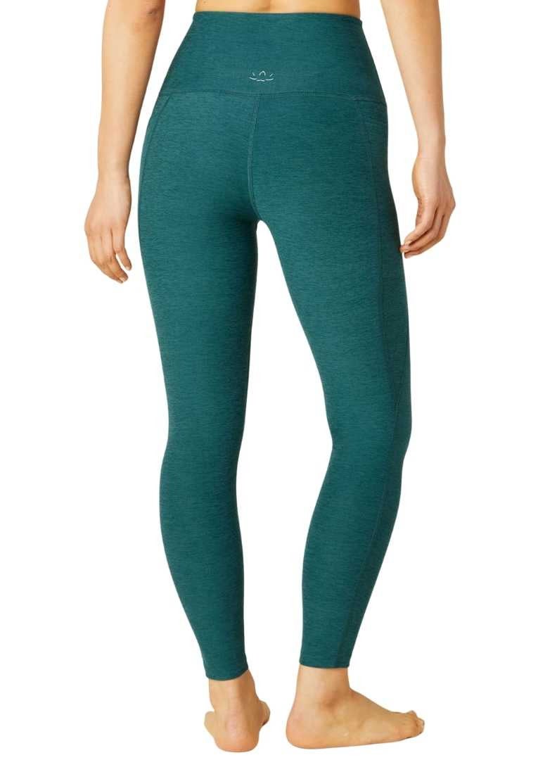 HIGH WAISTED MIDI LEGGINGS DEEP SEA XSMALL